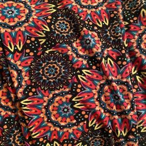 Starburst sunflower lularoe leggings tc